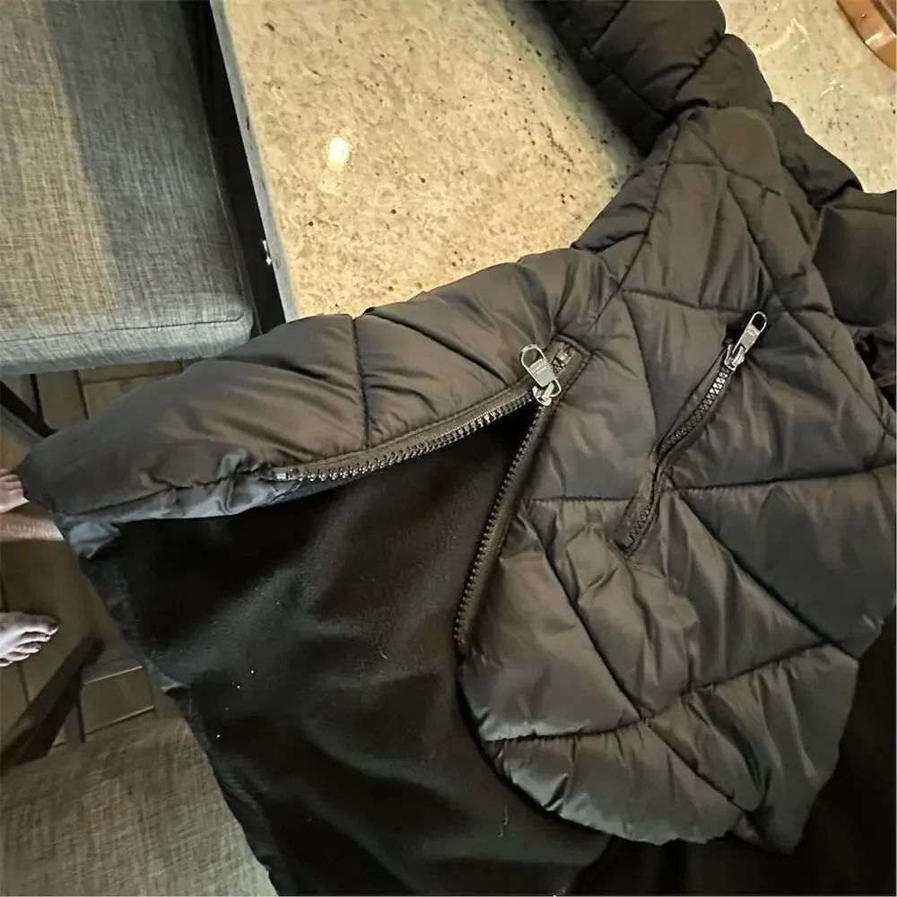 Steve Madden Girls' Black Puffer Jacket Size 5-6 Winter‎ - Picture 8 of 10